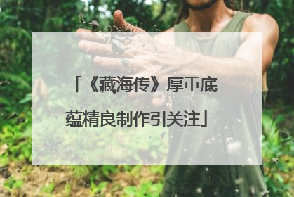 《藏海传》厚重底蕴精良制作引关注