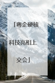 粤企硬核科技亮相上交会