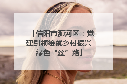 信阳市浉河区：党建引领绘就乡村振兴绿色“丝”路
