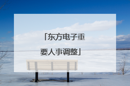 东方电子重要人事调整