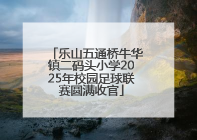 乐山五通桥牛华镇二码头小学2025年校园足球联赛圆满收官