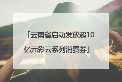 云南省启动发放超10亿元彩云系列消费券