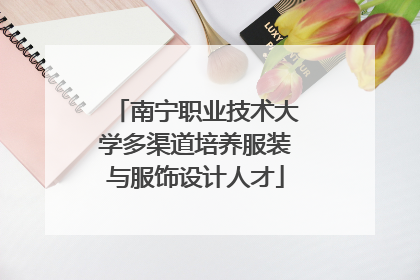 南宁职业技术大学多渠道培养服装与服饰设计人才