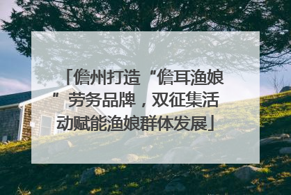 儋州打造“儋耳渔娘”劳务品牌，双征集活动赋能渔娘群体发展