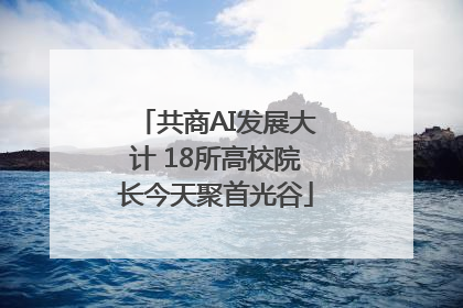共商AI发展大计 18所高校院长今天聚首光谷
