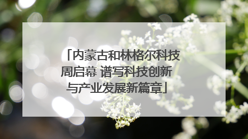 内蒙古和林格尔科技周启幕 谱写科技创新与产业发展新篇章