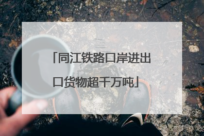 同江铁路口岸进出口货物超千万吨