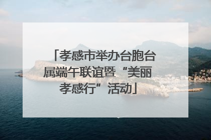 孝感市举办台胞台属端午联谊暨“美丽孝感行”活动