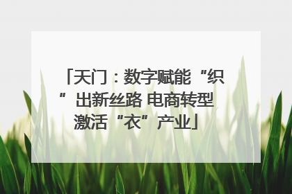 天门：数字赋能“织”出新丝路 电商转型激活“衣”产业