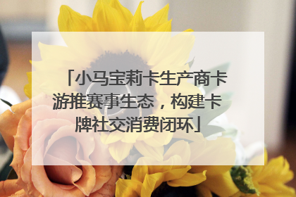 小马宝莉卡生产商卡游推赛事生态，构建卡牌社交消费闭环