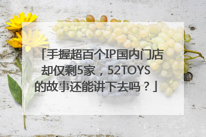 手握超百个IP国内门店却仅剩5家，52TOYS的故事还能讲下去吗？