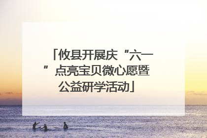 攸县开展庆“六一”点亮宝贝微心愿暨公益研学活动
