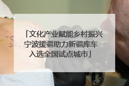 文化产业赋能乡村振兴 宁波援疆助力新疆库车入选全国试点城市