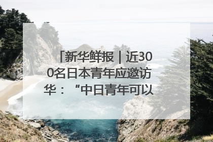 新华鲜报｜近300名日本青年应邀访华：“中日青年可以创造更好的未来”