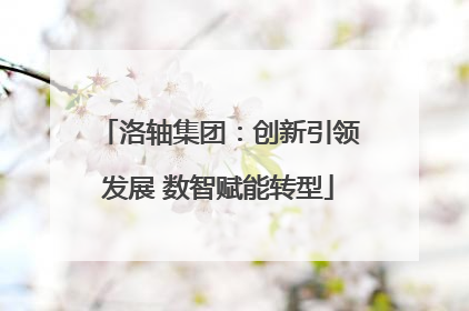 洛轴集团：创新引领发展 数智赋能转型