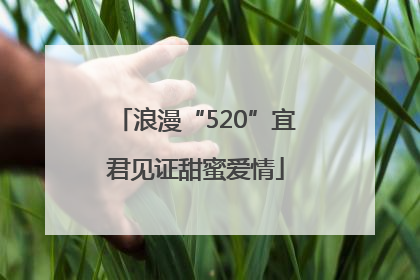 浪漫“520”宜君见证甜蜜爱情