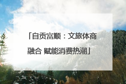 自贡富顺：文旅体商融合 赋能消费热潮