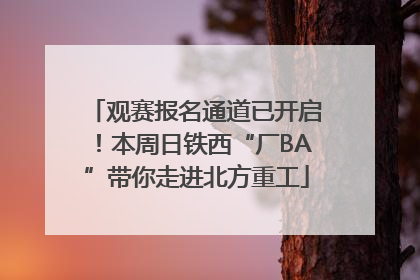 观赛报名通道已开启！本周日铁西“厂BA”带你走进北方重工