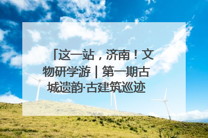 这一站，济南！文物研学游｜第一期古城遗韵·古建筑巡迹之旅圆满结束