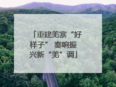 重建羌寨“好样子” 奏响振兴新“羌”调