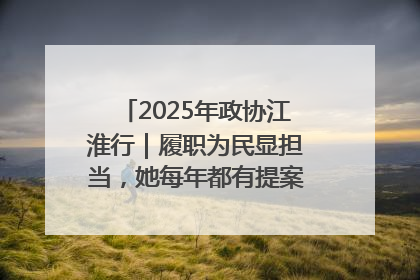 2025年政协江淮行｜履职为民显担当，她每年都有提案被评为“优秀”