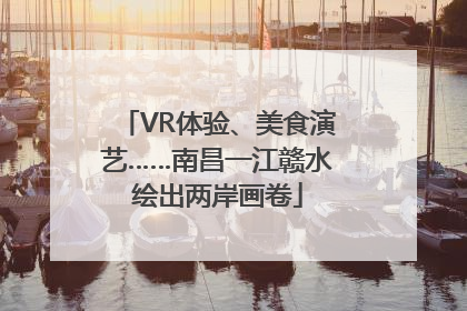 VR体验、美食演艺……南昌一江赣水绘出两岸画卷